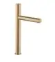 AXOR-HG-AXOR-Uno-Einhebel-Waschtischmischer-260-fuer-Waschschuesseln-mit-Zerogriff-und-Ablaufgarnitur-Brushed-Bronze-45004140 gallery number 1
